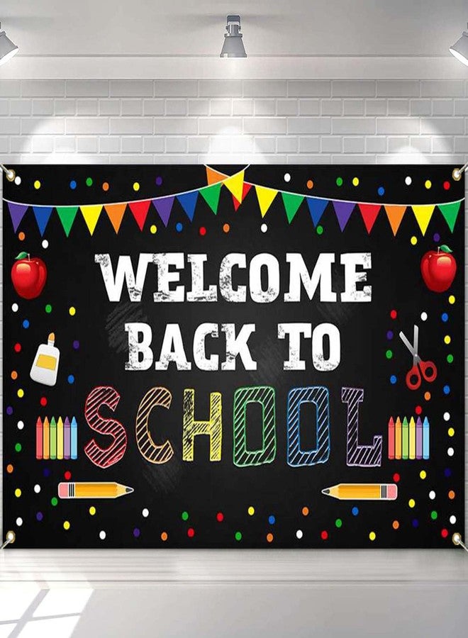 موكسيكا خلفية موتشيكا للعودة إلى المدرسة، خلفيات تصوير اليوم الأول من المدرسة، قلم رصاص لليوم الأول من رياض الأطفال، لافتة زينة حفلة العودة إلى المدرسة - Image 5